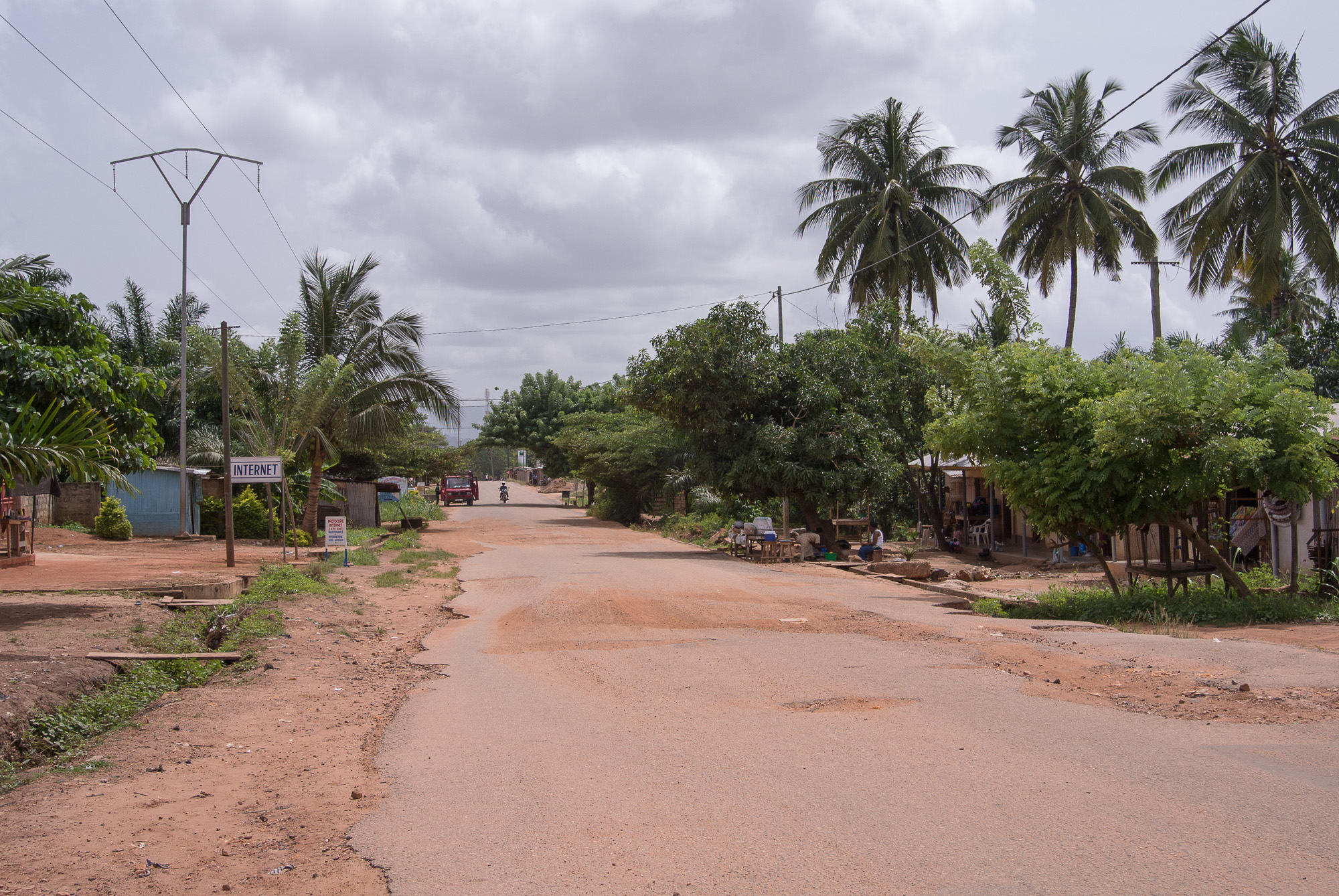 98 Straße in Kpalimé/Togo