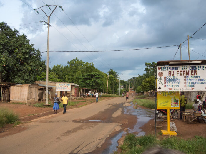 Straße in Kpalimé