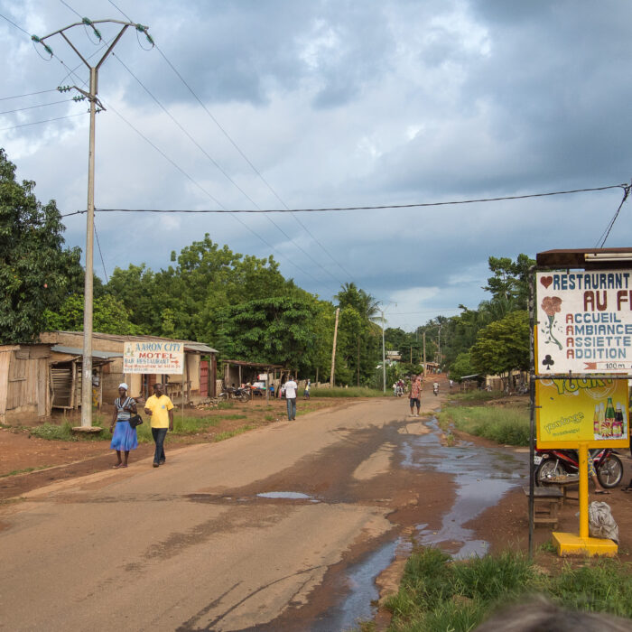 Straße in Kpalimé