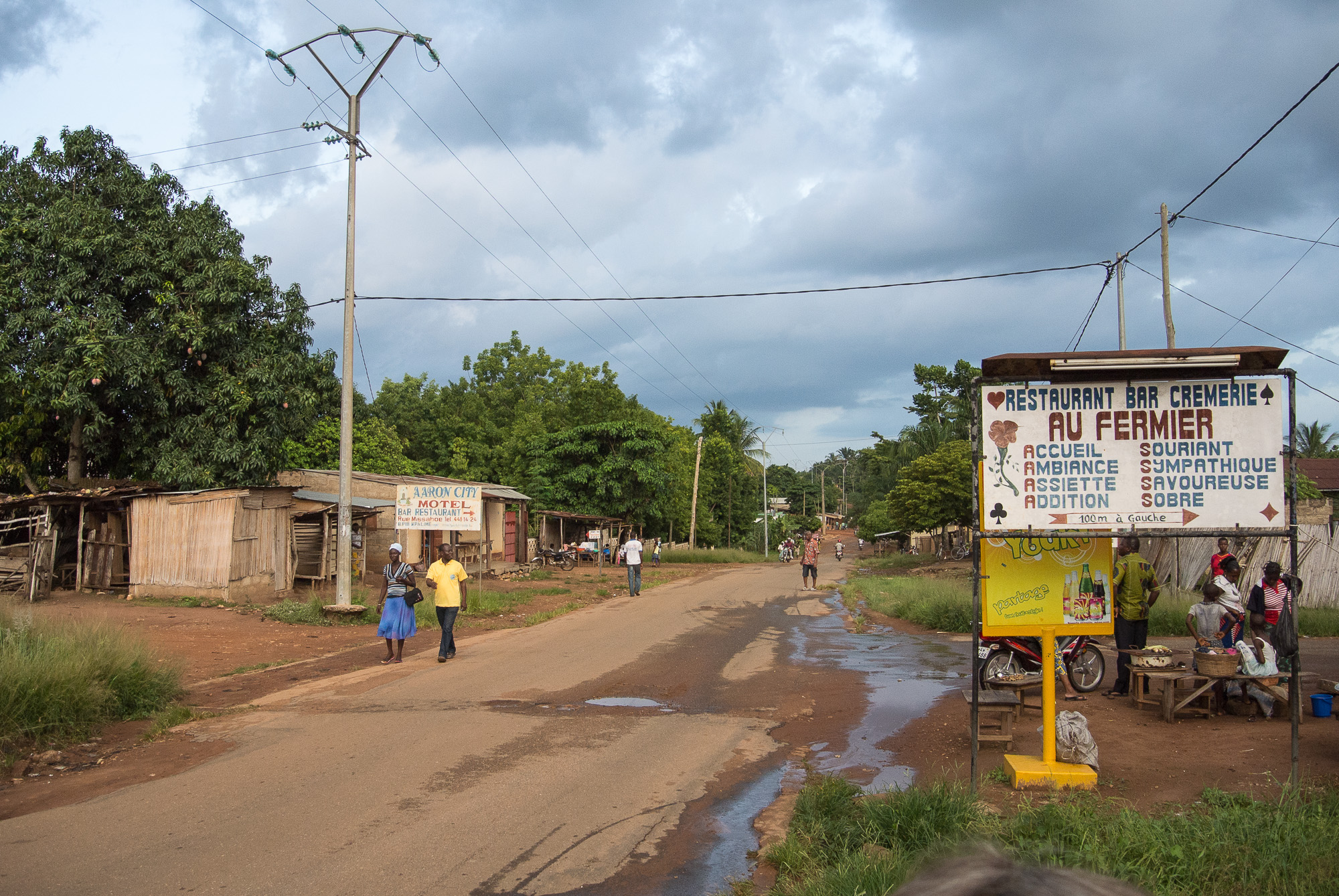 Straße in Kpalimé