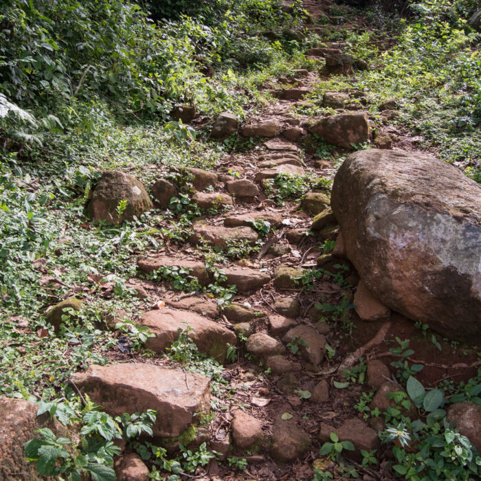 Steinstufen Mont Agou