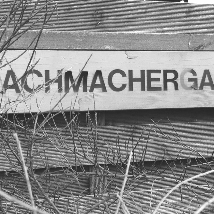 Schild Krachmachergasse