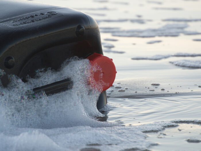 125 Plastikkanister an dder Ostseeküste